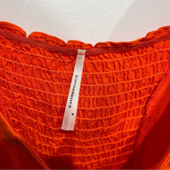 Anthropologie Smocked Cover Up Mini Skirt Set - Picture 8 of 14